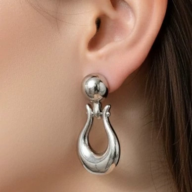 گوشواره نقره ای
