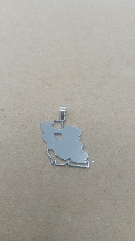 پلاک مردانه استیل